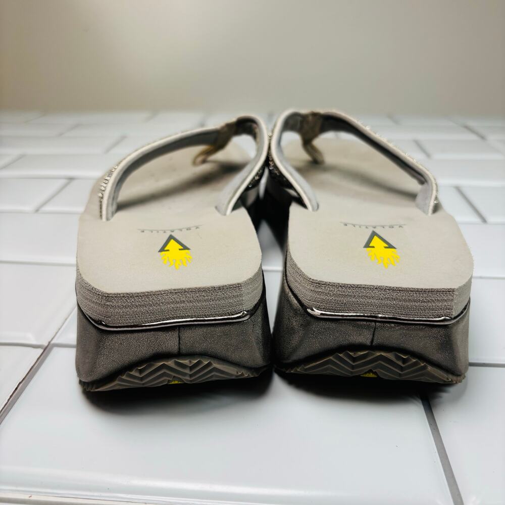 Volatile Rhinestone Sparkle Glitter Flip Flop
Platform Size 9 - Picture 9 of 17
